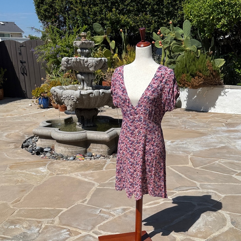 Ten Sixty Sherman Pink and Purple Mini Dress